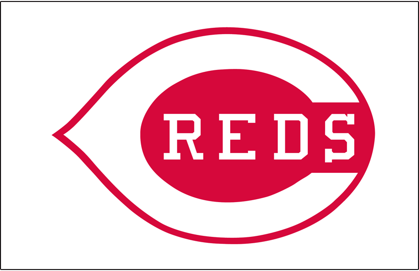 Cincinnati Reds 1968-1992 Jersey Logo vinyl decal